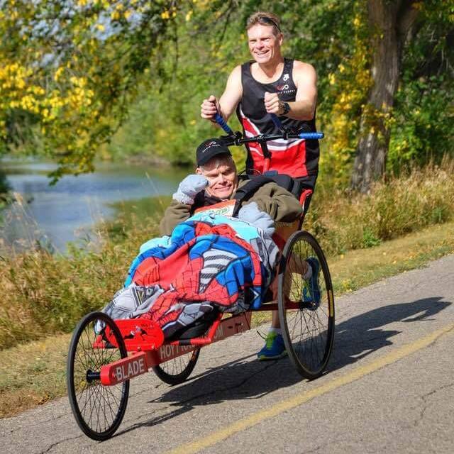 Brothers defy odds to finish Queen City Marathon together - image