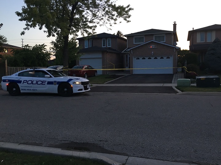 Officers were called to a home on Shelby Crescent at around 6:15 p.m. on Tuesday.