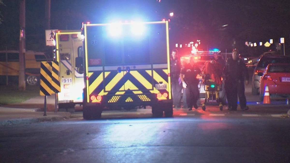 Montreal police found two victims, a 21-year-old man, who is known to police, and an 18-year-old woman.