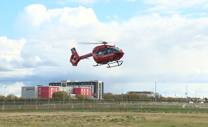 STARS celebrated the arrival of its next H145 helicopter at its Saskatoon base on Wednesday.