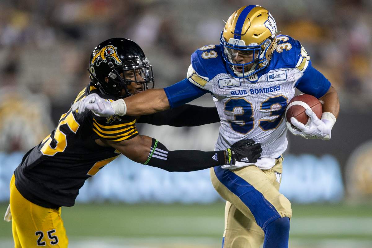 The Hamilton Tiger-Cats have a chance to sweep their season series against the Blue Bombers Friday night in Winnipeg.