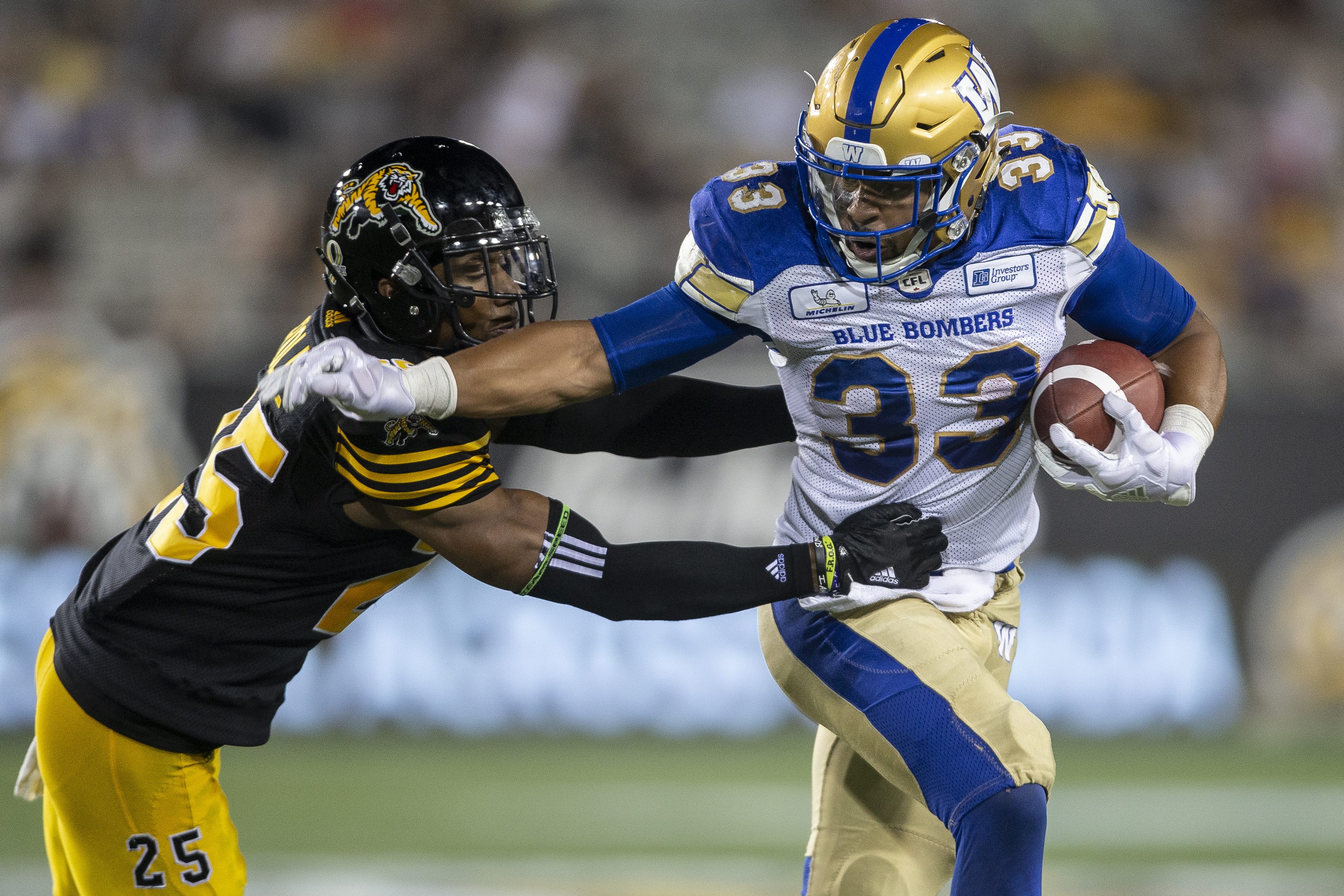 Hamilton tiger cats Winnipeg Blue Bombers