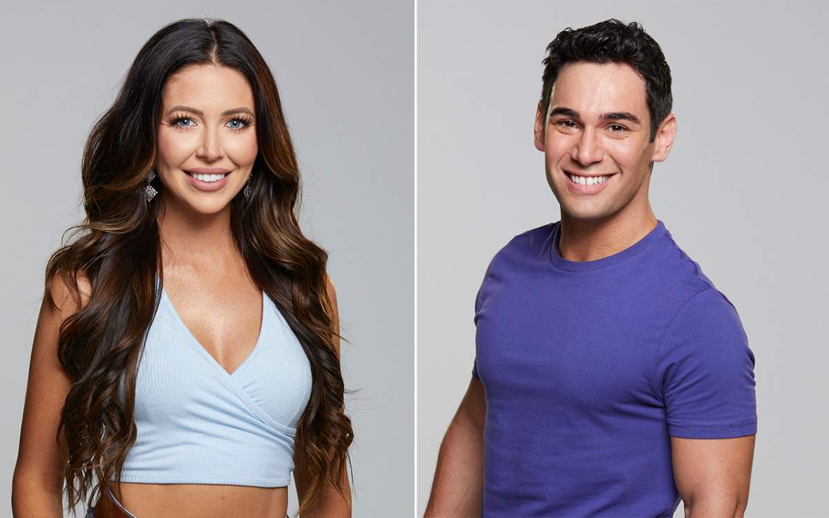 (L-R) Holly Allen and Tommy Bracco.