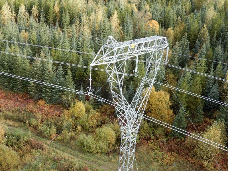A transmission tower that someone shot at last week, causing $63,000 in damage. 