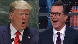 Continue reading: Stephen Colbert: Donald Trump is ‘boring,’ his ‘persona’ an act