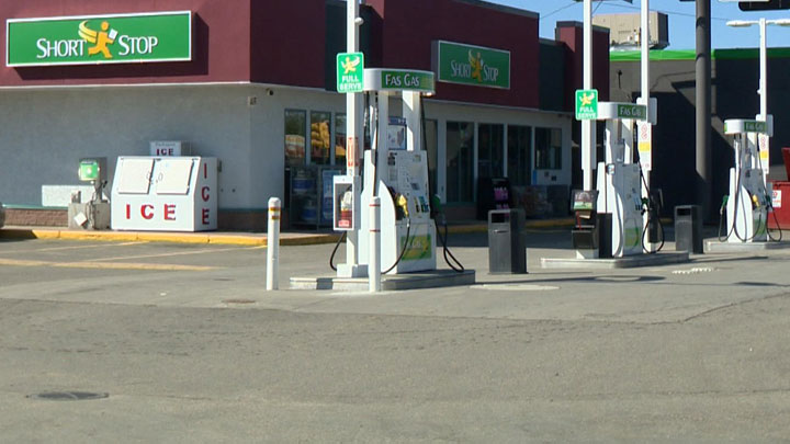 Police have charged a man accused of recording a woman, along with four girls, on a cellphone while they were using a washroom at a Saskatoon gas station.