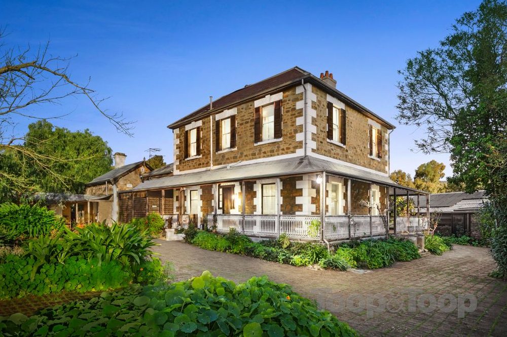 The Woodforde House is shown in Campbelltown, South Australia.