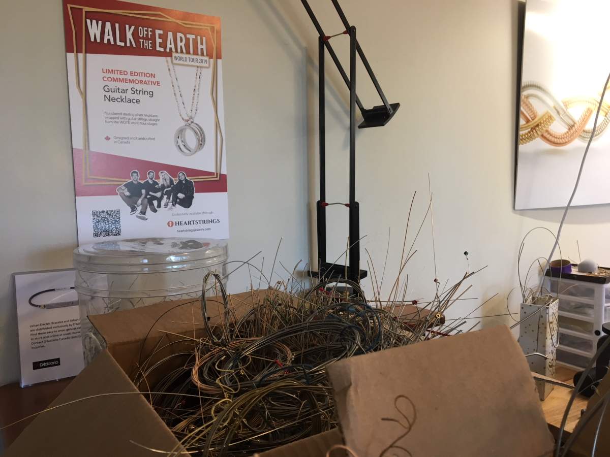 Heartstrings Jewelry has collaborated with Canadian band Walk Off The Earth.