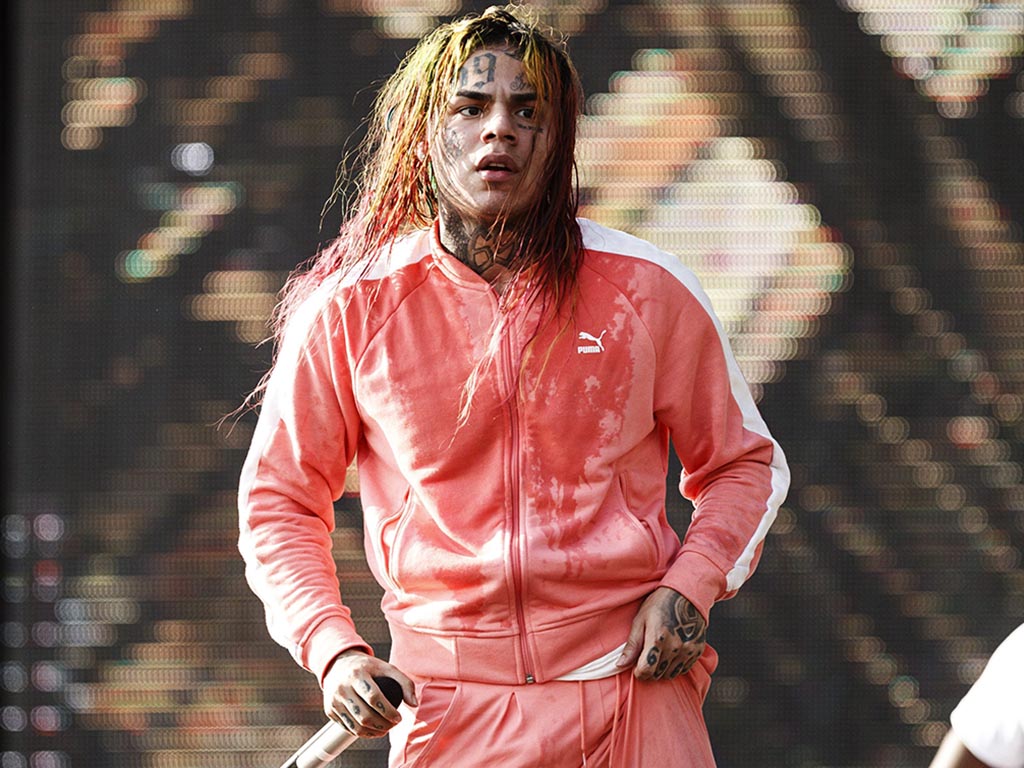 Tekashi 6ix9ine performed at the Weekend festival in Helsinki, Finland on Friday, Aug. 17, 2018.