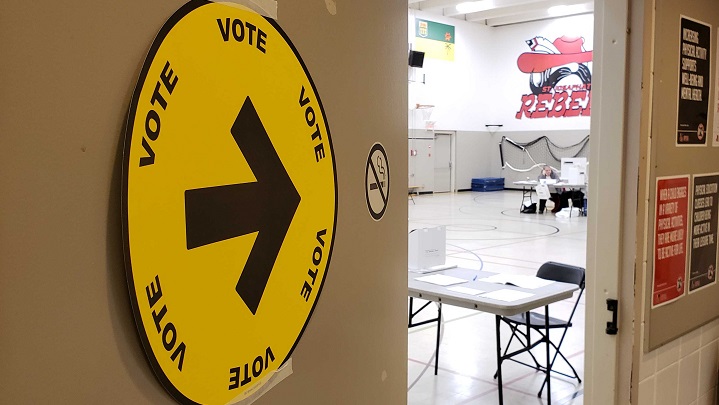 Advanced polling stations are now open in both Regina and Saskatoon and will be available up until Monday night.