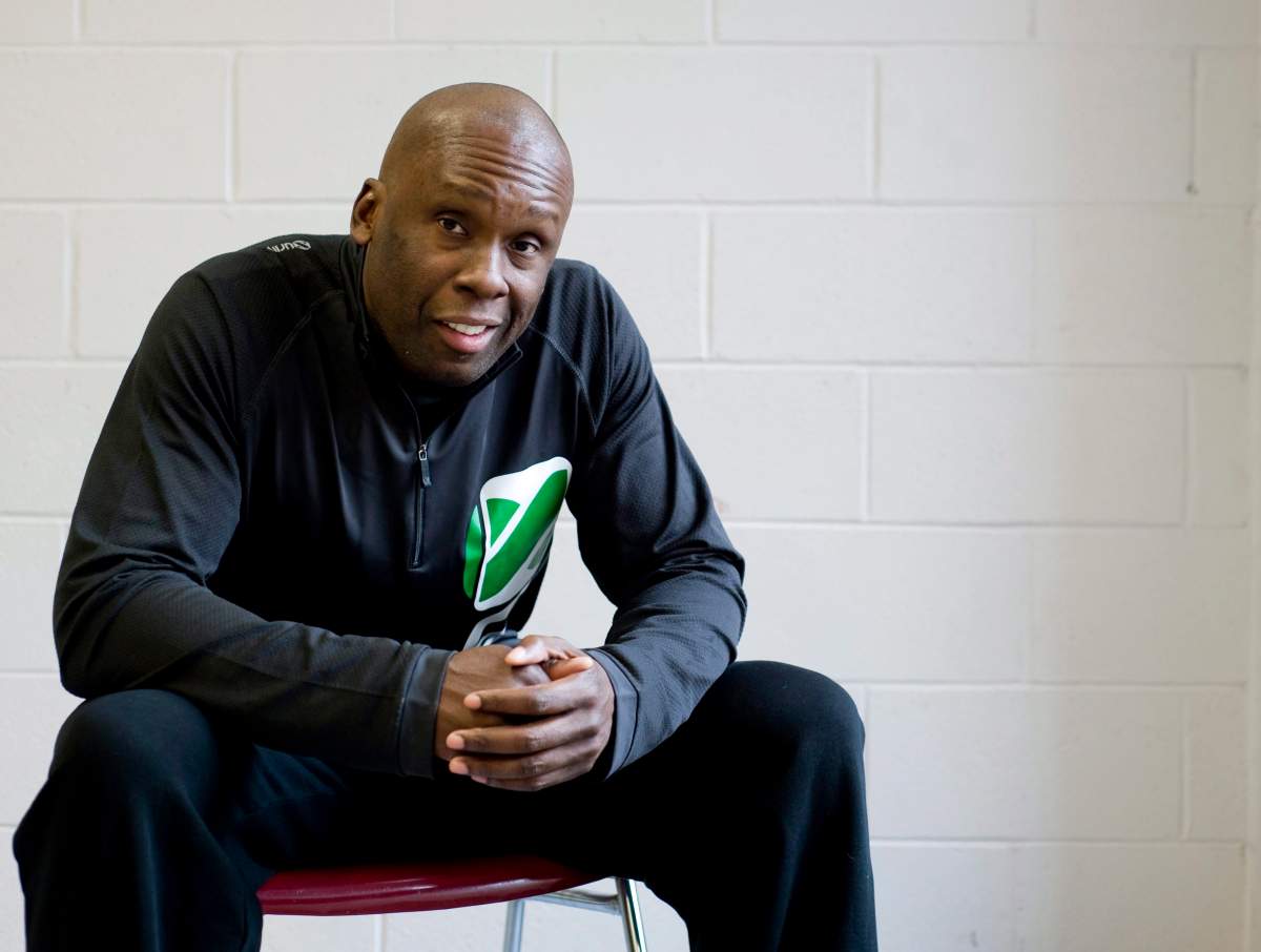 Canadian athlete Bruny Surin was a member of the Canadian team that won a gold medal in the 4x100 metre relay at the 1996 Atlanta Olympics.