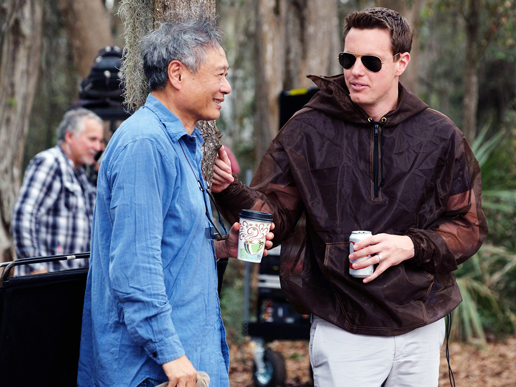 ‘Gemini Man,’ from left: director Ang Lee and producer David Ellison on set in 2019.
