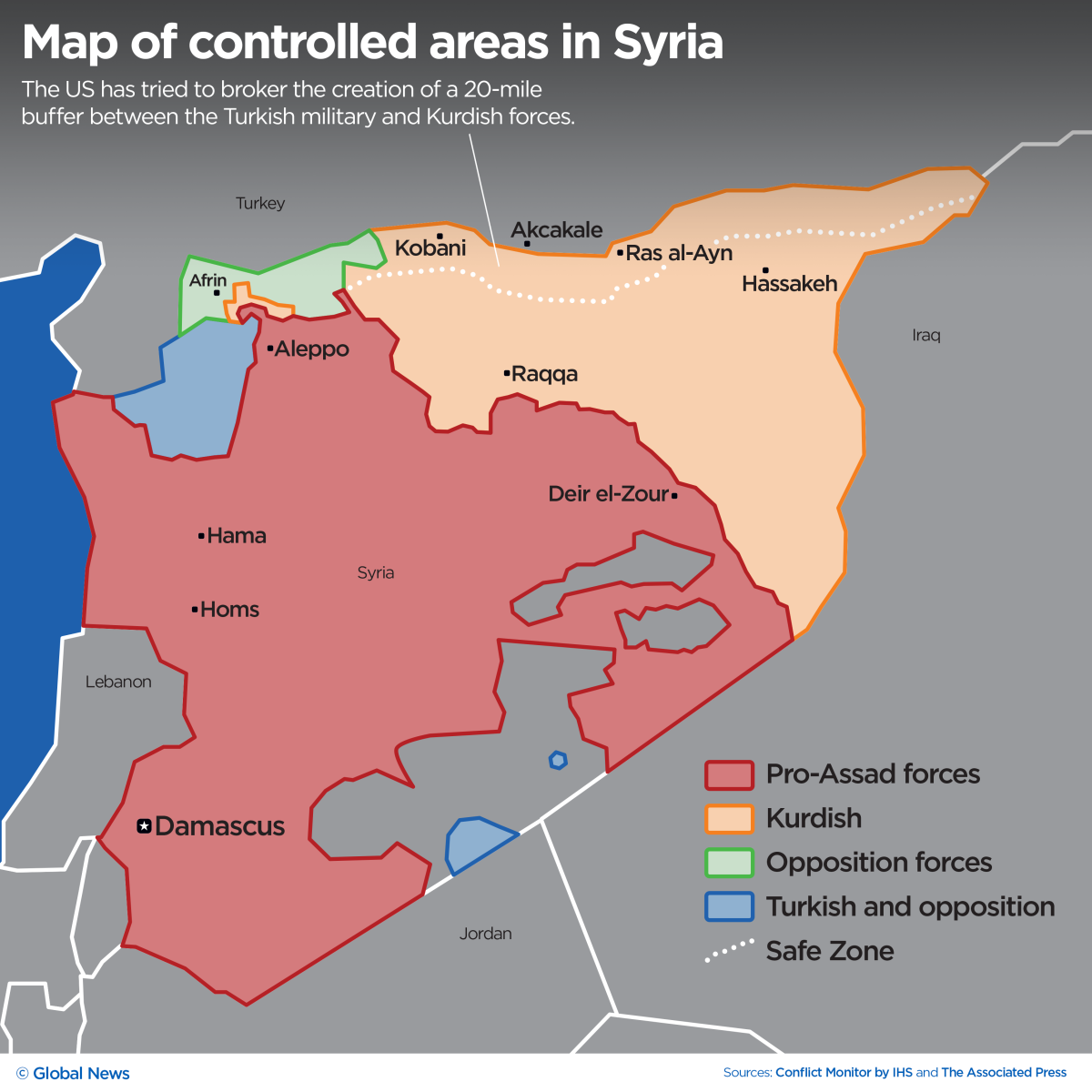 Turkey’s military attack against Kurds could redraw map of Syrian conflict - National 