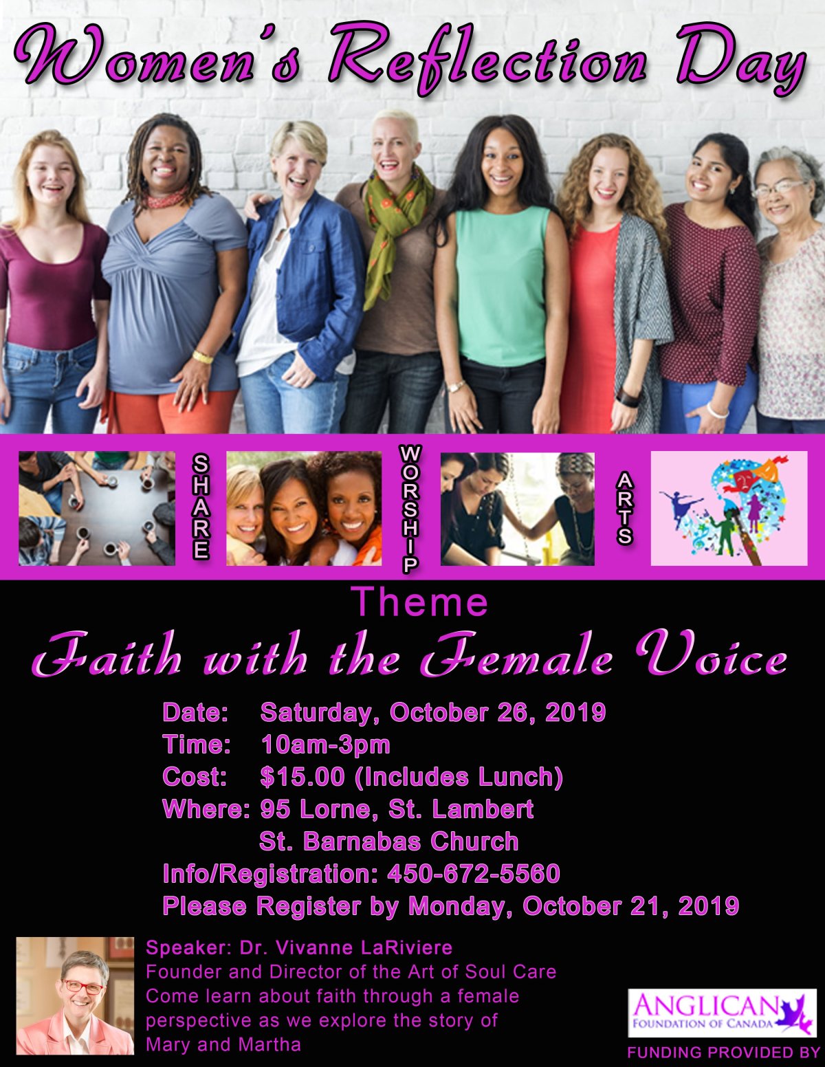 Women’s Reflection Day Theme Faith with the Female Voice - image