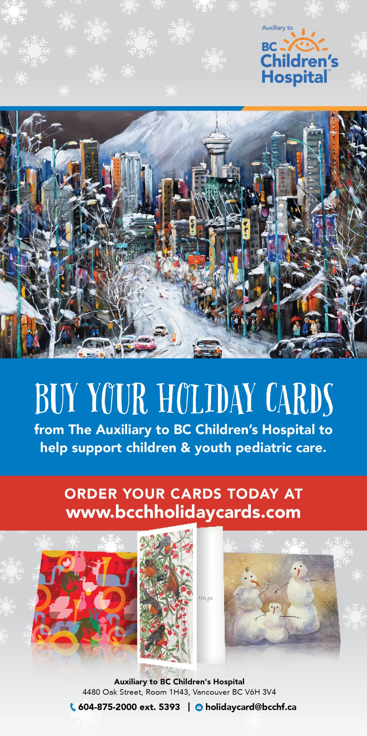 Auxiliary to BC Children’s Hospital Holiday Cards Program - image