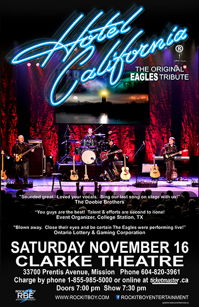 HOTEL CALIFORNIA The original EAGLES tribute - image