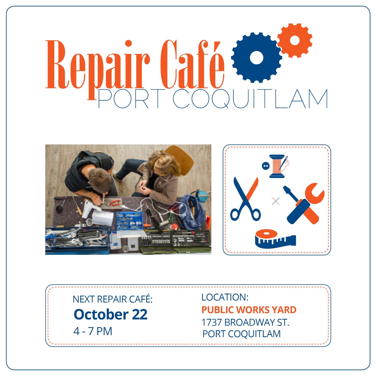 Repair Cafe, Port Coquitlam - image