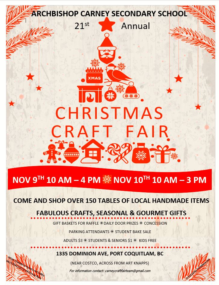 Archbishop Carney Christmas Craft Fair - image