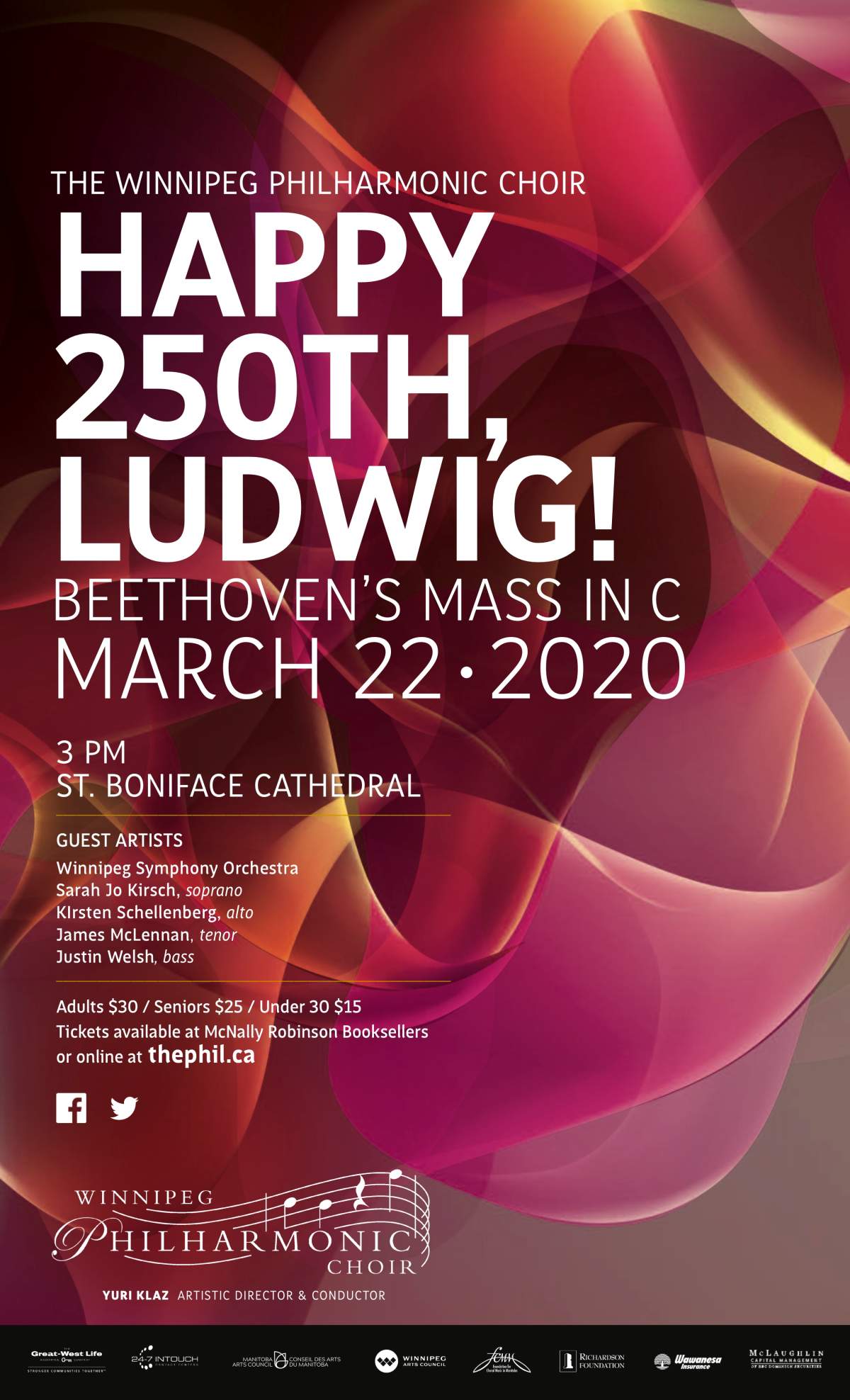 Winnipeg Philharmonic Choir: Beethoven’s Mass in C with the WSO - image