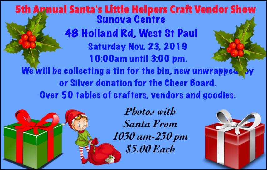 Santa’s Little Helpers Craft and Vendor Show - image