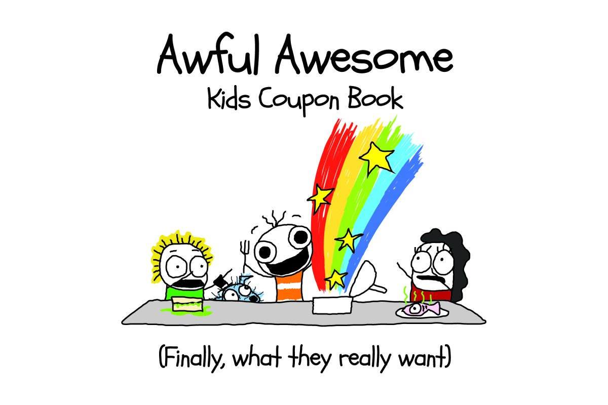 Awful Awesome Kids Coupon Book Launch - image