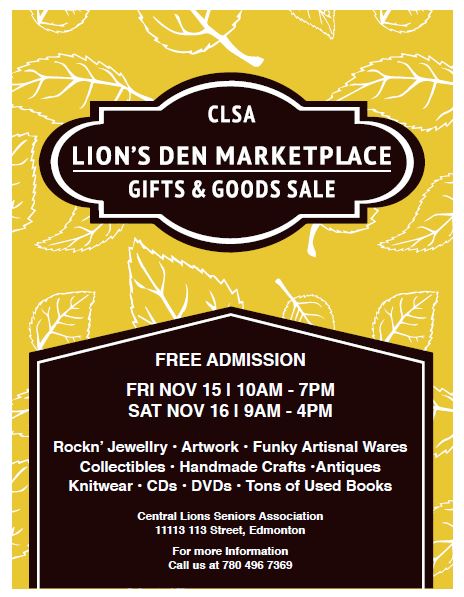 Lions Den Marketplace – Gifts & Goods Sale! - image