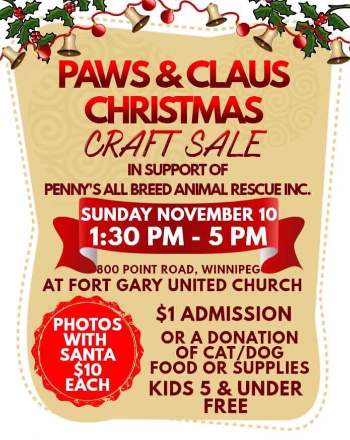 Paws & Claus Christmas Craft Sale GlobalNews Events