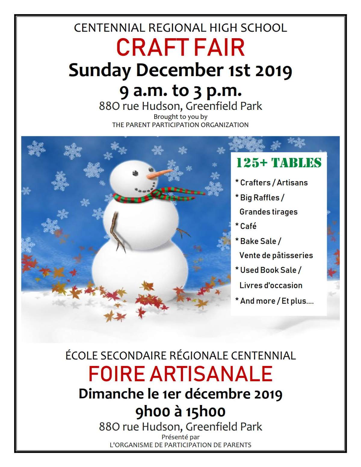 CRHS Annual Craft Fair - image