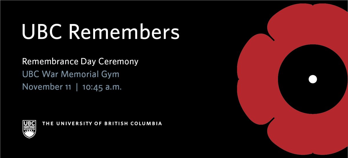 Annual Remembrance Day Ceremony at UBC - image