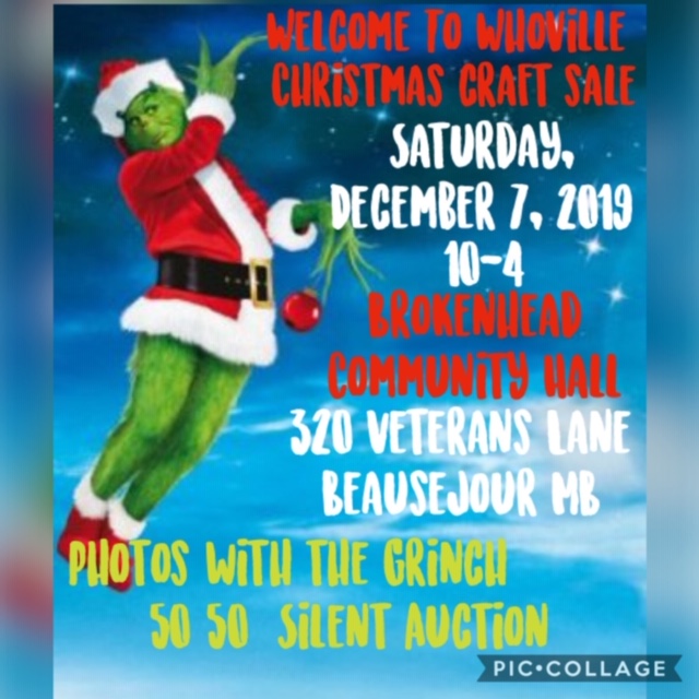 Welcome to Whoville Beausejour Craft Sale - image