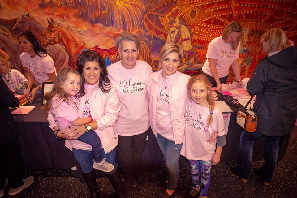 Adults from left to right: Brandi Dustin-Poels, Doreen Dustin, Kristy Dustin.