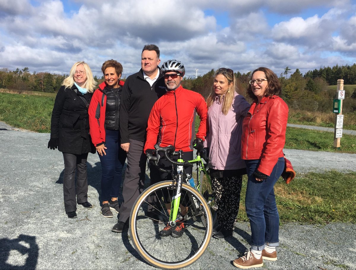 The Bissett Trail in Cole Harbour, N.S., officially opened on Oct. 5, 2019. 