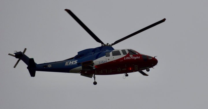 Man airlifted to Halifax hospital with life-threatening injuries after crash