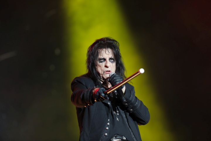 Alice Cooper performs at the Domination Music Festival in Mexico City, Saturday, May 4, 2019. 