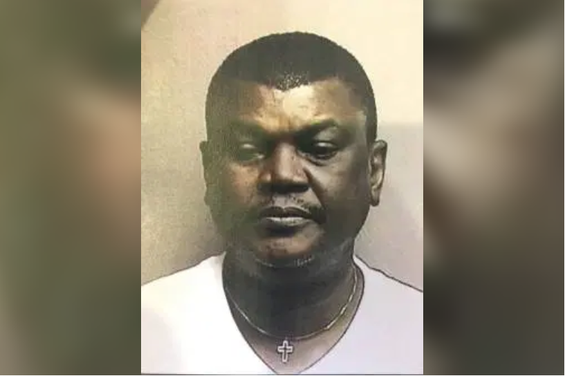 Adesanya Prince appears in a U.S. mugshot. Prince, a registered sex offender in the U.S., crossed into Canada through an irregular crossing in Quebec.