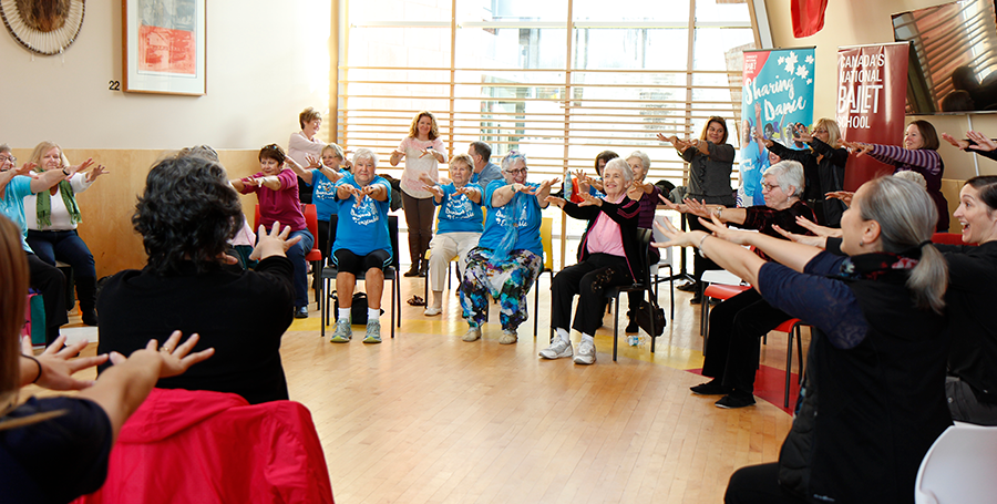 The province is providing funding for a dance program for seniors at the Selwyn Public Library.