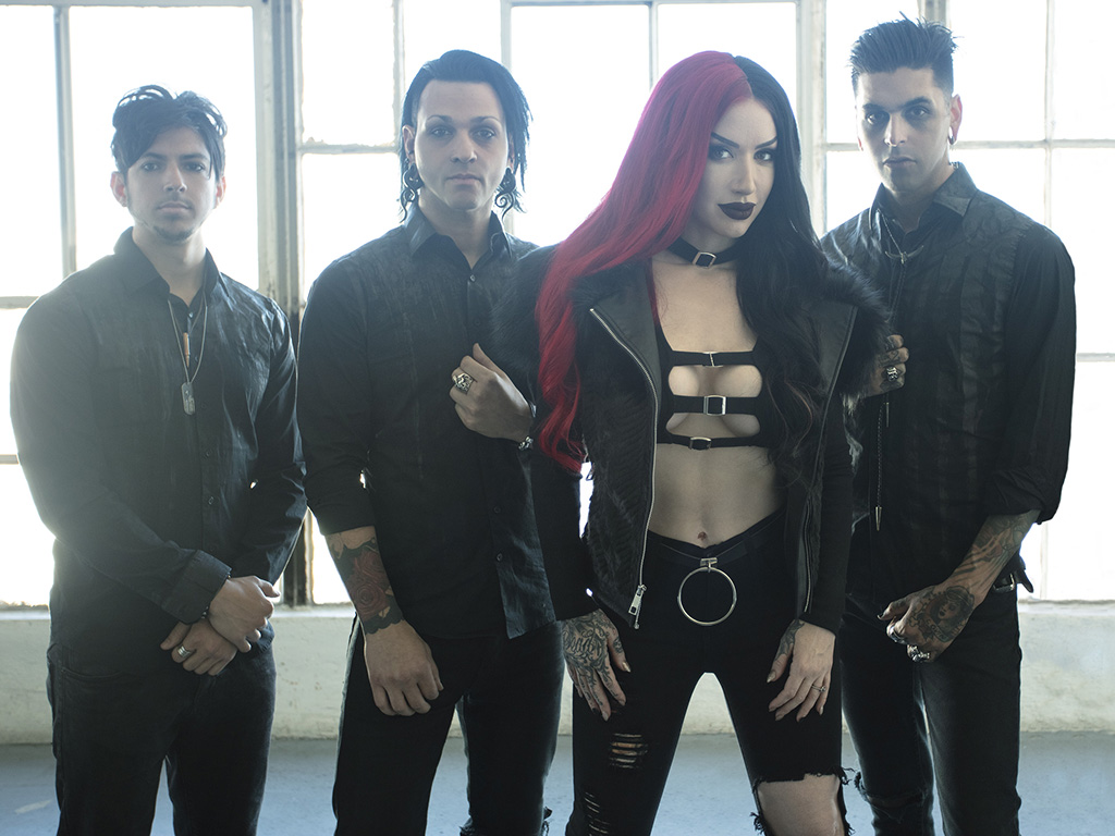 New Years Day's Nikki Misery shares pride in female-fronted band