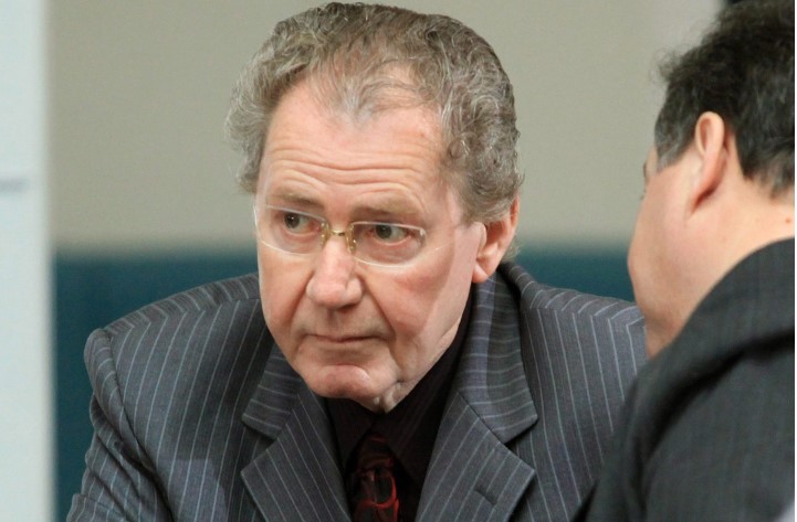 Bill McKnight, Conservative defence minister from 1989 to 1991, waits to testify at the Mulroney-Schreiber hearing in Ottawa on Monday, March 30, 2009. McKnight, 79, passed away in Saskatoon on Oct. 4, 2019.