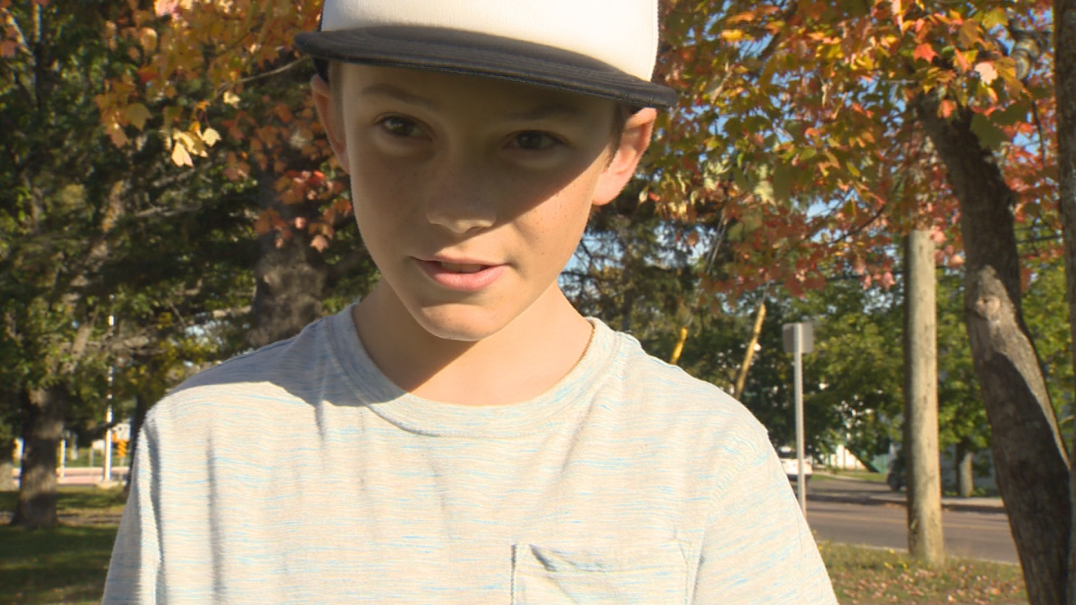 10-year-old Brandyn Dann is thankful for the firefighters who rescued him.