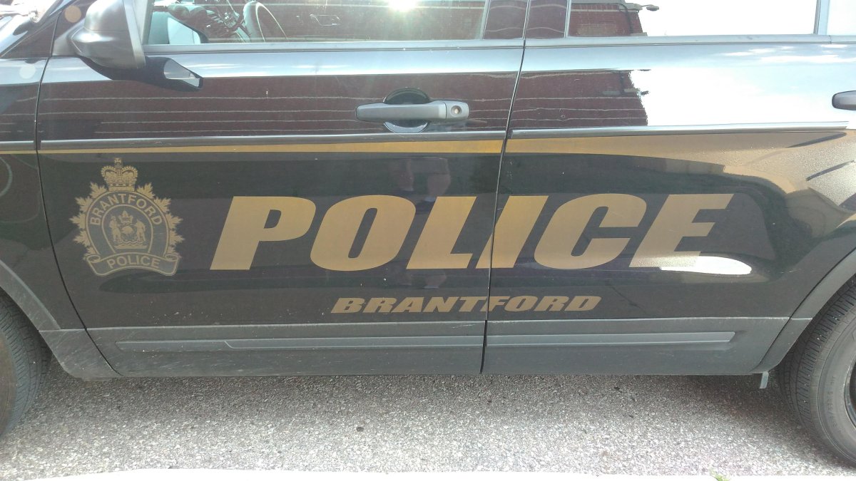 Brantford police say they are seeking two people in an SUV believed to be connected with a hit and run on May 29, 2022.