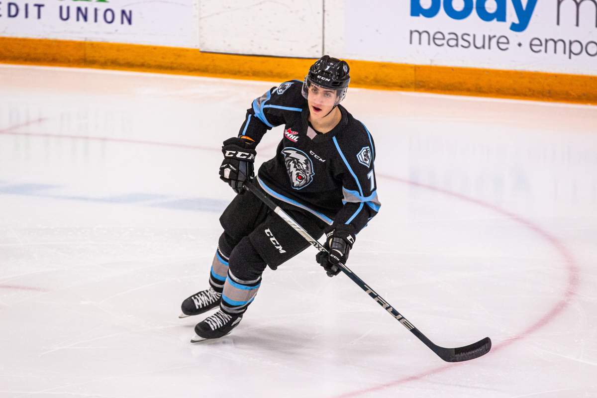 Defenceman Carson Lambos of the Winnipeg Ice. Supplied photo .