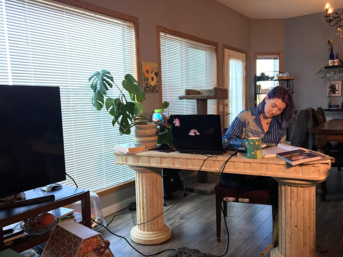 Ryley Estereicher, care worker, on leave.