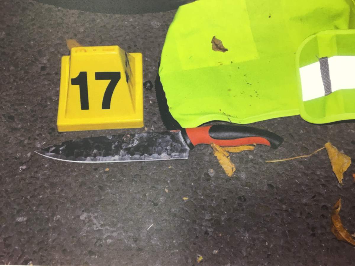 Court evidence submitted in the trial of Abdulahi Hasan Sharif Oct. 2, 2019.