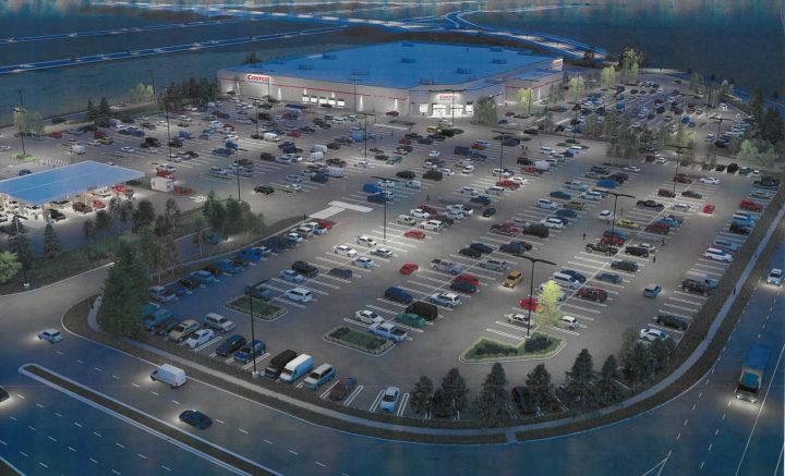 A rendering of Costco on Tsuutʼina Nation.