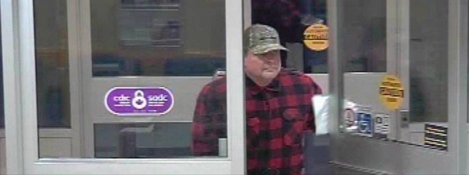 Steve Vogelsang will serve 18 months in prison for two bank robberies in Alberta.