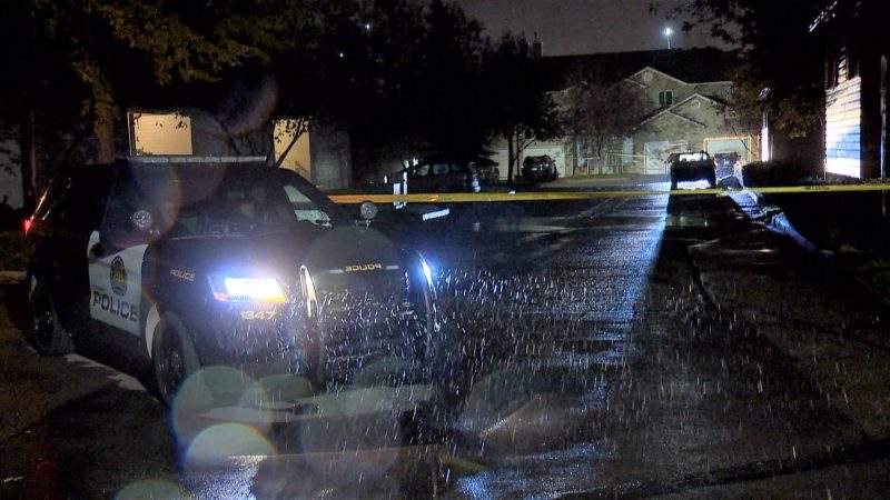 Calgary police investigate a death in the 100 block of Mount Aberdeen Manor Southeast. 