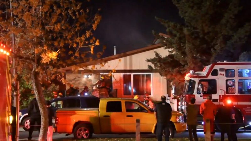 Firefighters respond to a kitchen fire in a duplex in Dover on Sunday, Oct. 6, 2019. 