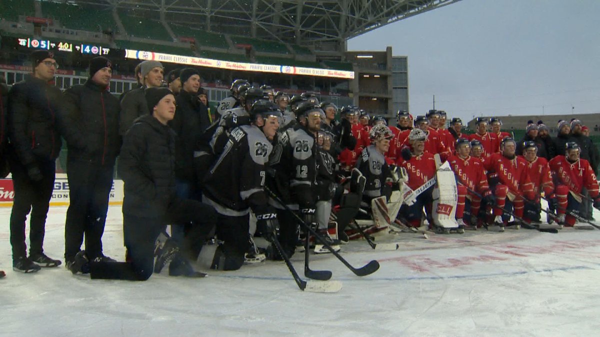 The Calgary Hitmen were in Regina this weekend to take on the Pats.