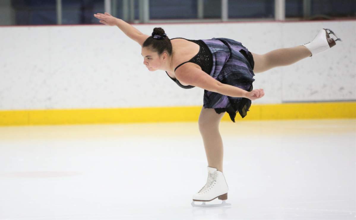 Emma Bittorf is one of the Special Olympics ice dancers performing at Rock the Rink.