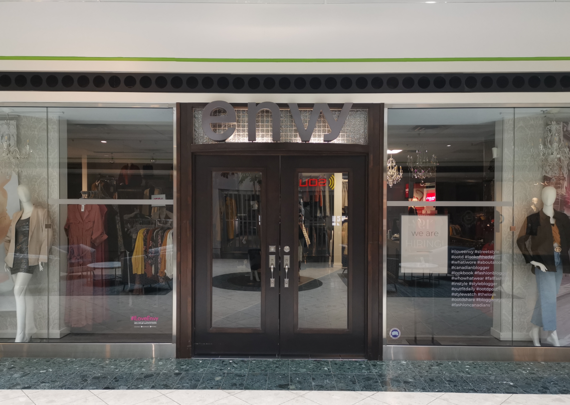 Police say a jacket was stolen from ENVY at Park Lane Mall on Sunday, Oct. 13, 2019.